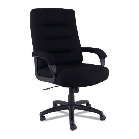 United Stationers Supply Alera Kesson Series High Back Office Chair, 300 lb. Capacity, Fabric, Black ALEKS4110